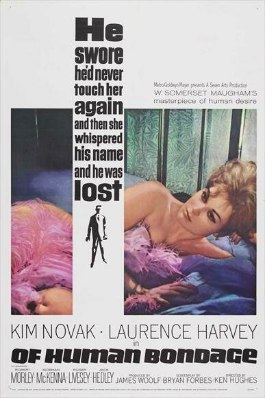 Обложка (Постер) Бремя страстей человеческих / Of Human Bondage (1964) SATRip Обложка (Постер) Бремя страстей человеческих / Of Human Bondage (1964) SATRip