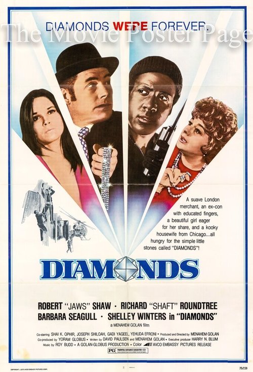 Обложка (Постер) Бриллианты / Diamonds (1975) SATRip Обложка (Постер) Бриллианты / Diamonds (1975) SATRip