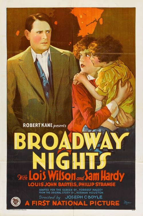 Обложка (Постер) Бродвейские ночи / Broadway Nights (1927) SATRip
