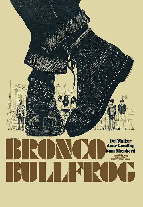 Обложка (Постер) Бронко Буллфрог / Bronco Bullfrog (1970) SATRip