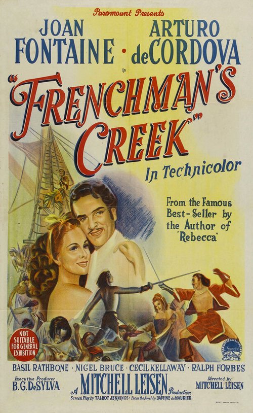 Обложка (Постер) Бухта пирата / Frenchman's Creek (1944) SATRip Обложка (Постер) Бухта пирата / Frenchman's Creek (1944) SATRip