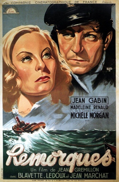 Обложка (Постер) Буксиры / Remorques (1941) SATRip Обложка (Постер) Буксиры / Remorques (1941) SATRip