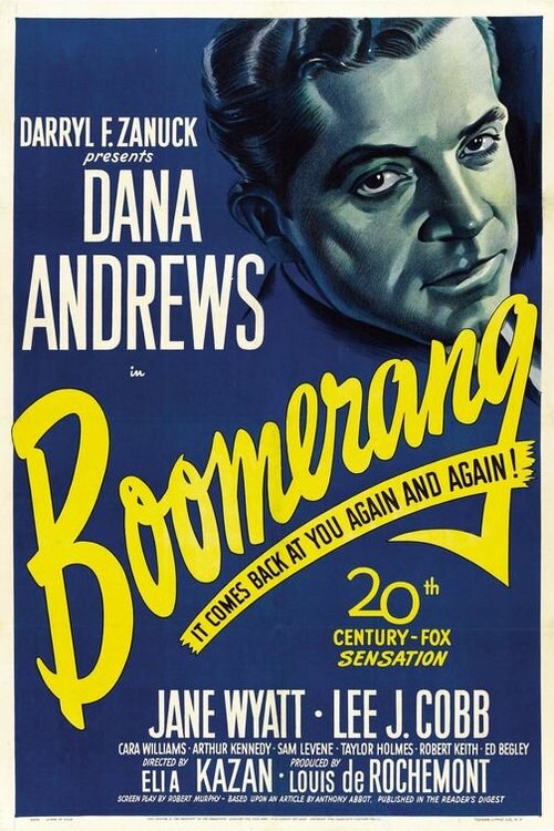 Обложка Бумеранг! / Boomerang! (1947) 