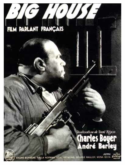 Обложка (Постер) Бунт в тюрьме / Révolte dans la prison (1931) SATRip