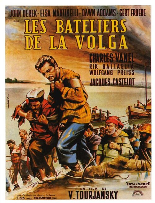 Обложка (Постер) Бурлаки на Волге / I battellieri del Volga (1959) SATRip Обложка (Постер) Бурлаки на Волге / I battellieri del Volga (1959) SATRip