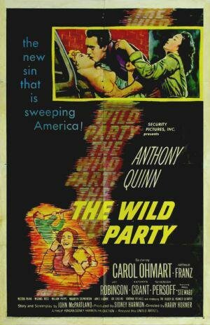 Обложка (Постер) Бурная вечеринка / The Wild Party (1956) SATRip Обложка (Постер) Бурная вечеринка / The Wild Party (1956) SATRip