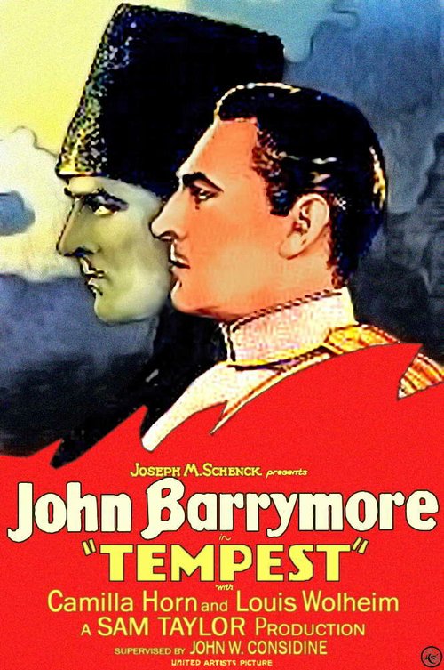 Обложка (Постер) Буря / Tempest (1928) SATRip