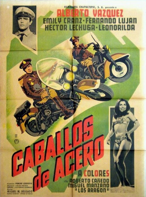 Обложка (Постер) Caballos de acero (1967) SATRip Обложка (Постер) Caballos de acero (1967) SATRip