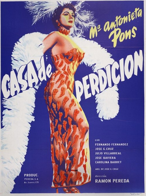Обложка (Постер) Casa de perdición (1956) SATRip Обложка (Постер) Casa de perdición (1956) SATRip