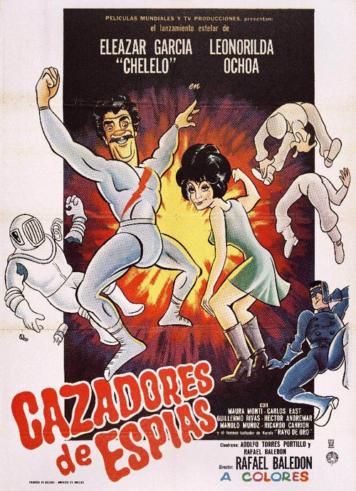 Обложка (Постер) Cazadores de espías (1969) SATRip Обложка (Постер) Cazadores de espías (1969) SATRip