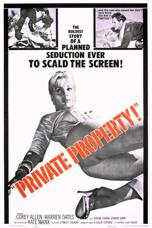 Обложка (Постер) Частная собственность / Private Property (1960) SATRip Обложка (Постер) Частная собственность / Private Property (1960) SATRip