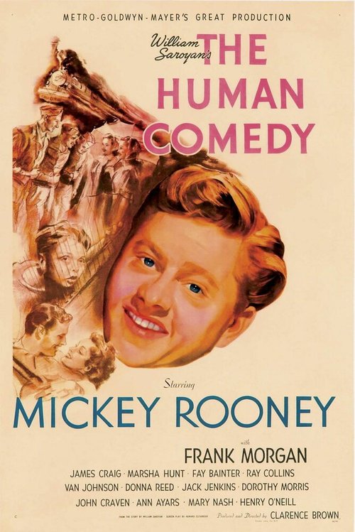 Обложка Человеческая комедия / The Human Comedy (1943) 