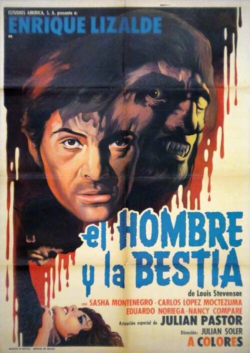 Обложка (Постер) Человек и зверь / El hombre y la bestia (1973) SATRip