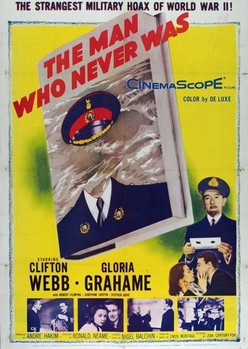 Обложка (Постер) Человек, которого никогда не было / The Man Who Never Was (1955) SATRip Обложка (Постер) Человек, которого никогда не было / The Man Who Never Was (1955) SATRip