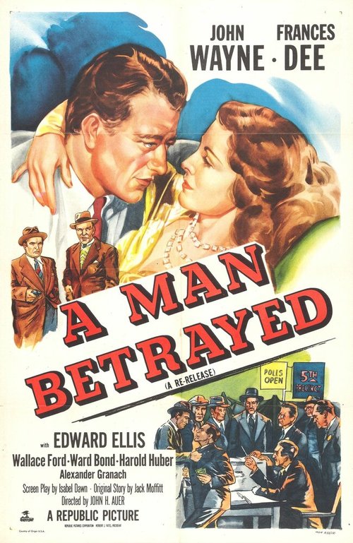 Обложка (Постер) Человек, которого предали / A Man Betrayed (1941) SATRip Обложка (Постер) Человек, которого предали / A Man Betrayed (1941) SATRip