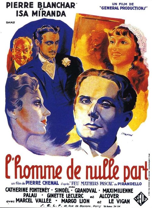 Обложка (Постер) Человек ниоткуда / L'homme de nulle part (1936) SATRip