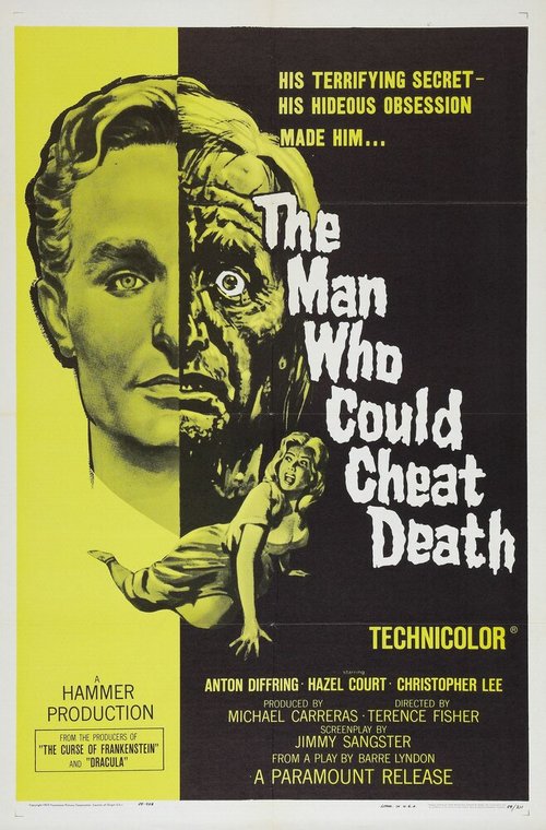 Обложка (Постер) Человек, обманувший смерть / The Man Who Could Cheat Death (1959) SATRip Обложка (Постер) Человек, обманувший смерть / The Man Who Could Cheat Death (1959) SATRip