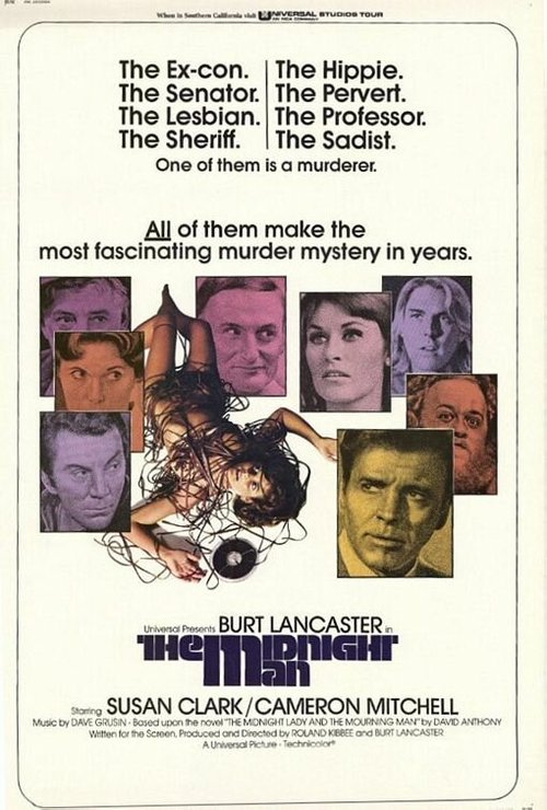 Обложка (Постер) Человек полуночи / The Midnight Man (1974) SATRip Обложка (Постер) Человек полуночи / The Midnight Man (1974) SATRip