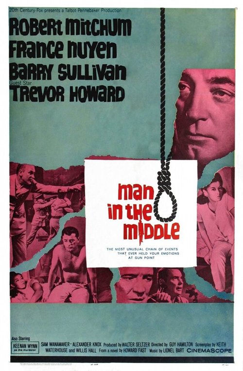 Обложка (Постер) Человек посередине / Man in the Middle (1964) SATRip Обложка (Постер) Человек посередине / Man in the Middle (1964) SATRip