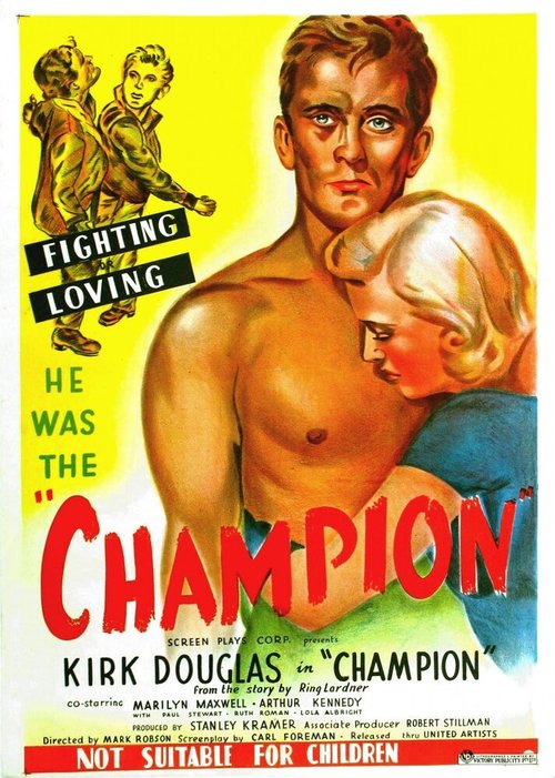 Обложка (Постер) Чемпион / Champion (1949) SATRip Обложка (Постер) Чемпион / Champion (1949) SATRip