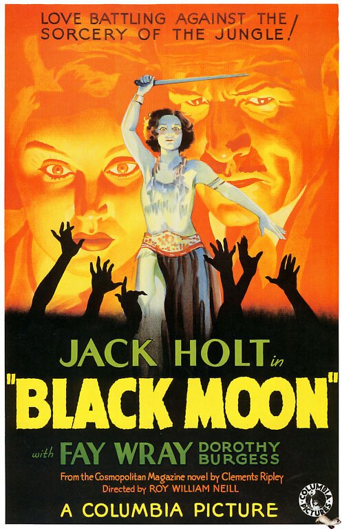 Обложка (Постер) Черная Луна / Black Moon (1934) SATRip