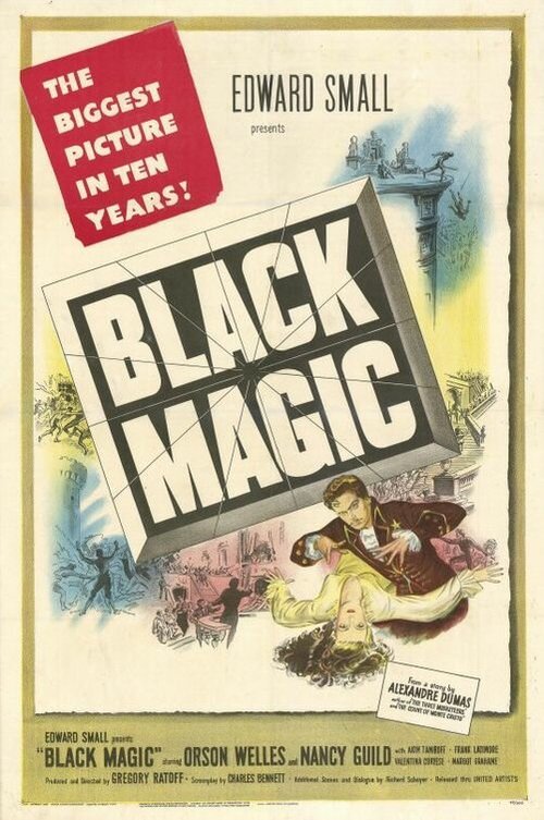 Обложка (Постер) Черная магия / Black Magic (1949) SATRip Обложка (Постер) Черная магия / Black Magic (1949) SATRip