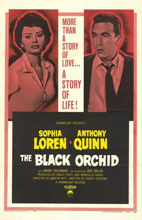 Обложка (Постер) Черная орхидея / The Black Orchid (1958) SATRip Обложка (Постер) Черная орхидея / The Black Orchid (1958) SATRip
