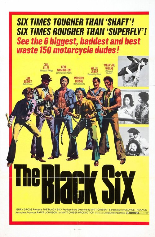 Обложка (Постер) Черная шестерка / The Black 6 (1973) SATRip Обложка (Постер) Черная шестерка / The Black 6 (1973) SATRip