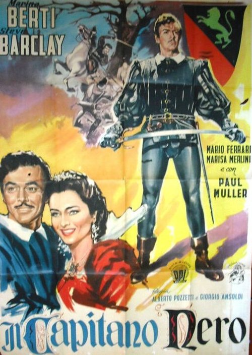 Обложка (Постер) Черный капитан / Il capitano nero (1951) SATRip