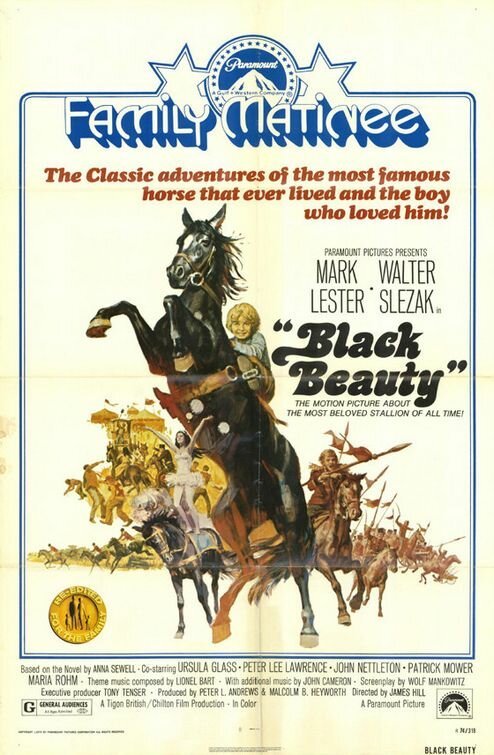 Обложка (Постер) Черный красавчик / Black Beauty (1971) SATRip Обложка (Постер) Черный красавчик / Black Beauty (1971) SATRip