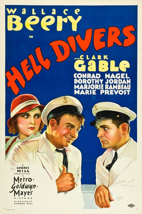 Обложка (Постер) Чертовы ныряльщики / Hell Divers (1931) SATRip