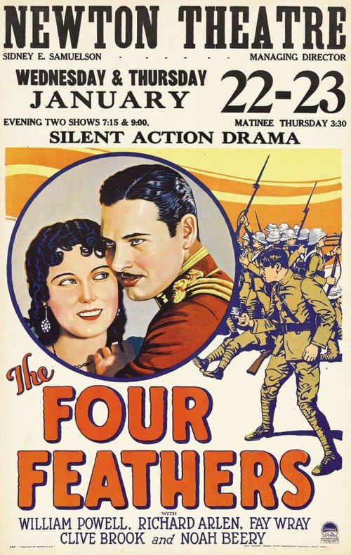 Обложка (Постер) Четыре пера / The Four Feathers (1929) SATRip