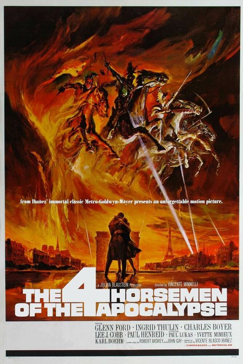 Обложка Четыре всадника Апокалипсиса / The Four Horsemen of the Apocalypse (1962) 