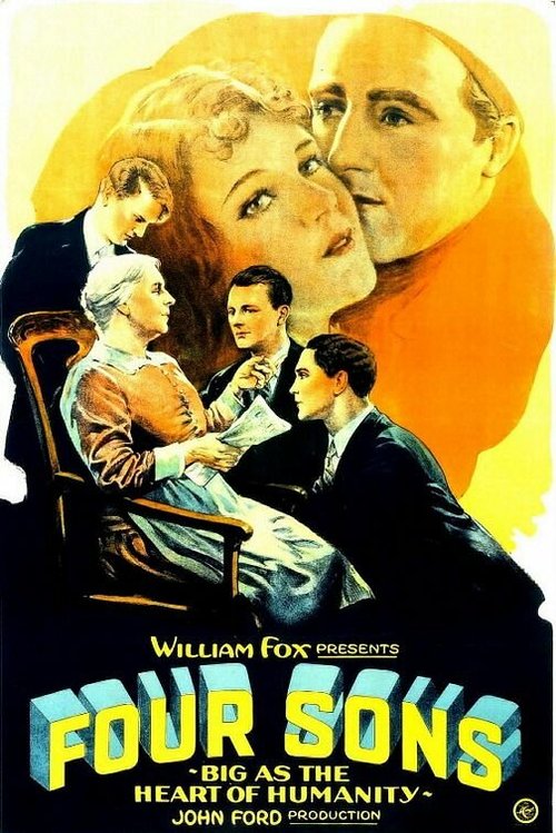 Обложка (Постер) Четверо сыновей / Four Sons (1928) SATRip