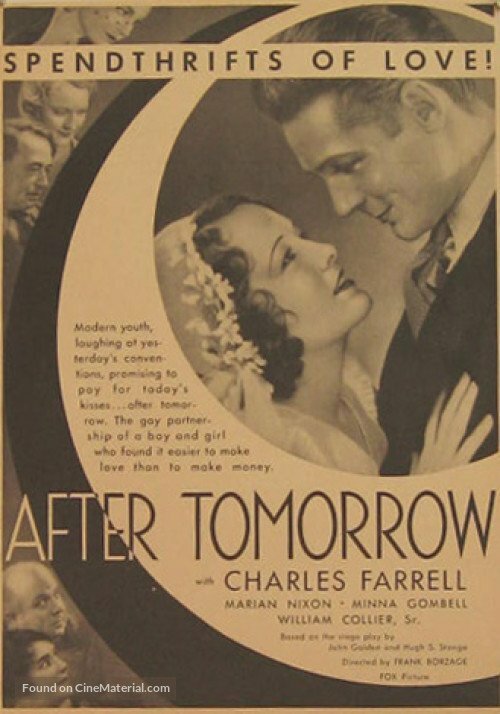 Обложка (Постер) Что будет послезавтра / After Tomorrow (1932) SATRip
