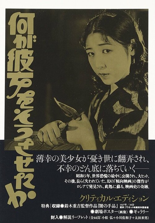 Обложка (Постер) Что заставило её это сделать? / Nani ga kanojo o sô saseta ka (1930) SATRip