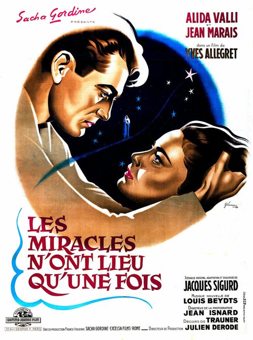 Обложка (Постер) Чудеса случаются однажды / Les miracles n'ont lieu qu'une fois (1951) SATRip Обложка (Постер) Чудеса случаются однажды / Les miracles n'ont lieu qu'une fois (1951) SATRip
