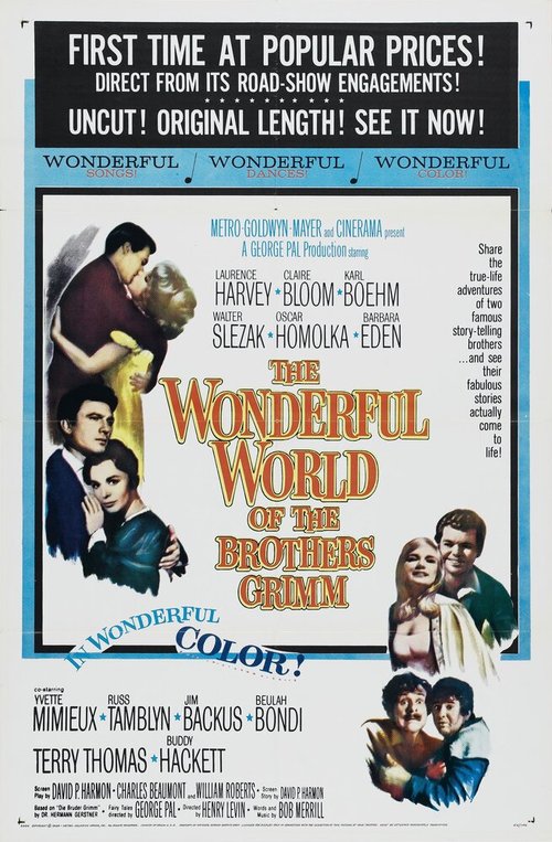 Обложка (Постер) Чудесный мир братьев Гримм / The Wonderful World of the Brothers Grimm (1962) SATRip Обложка (Постер) Чудесный мир братьев Гримм / The Wonderful World of the Brothers Grimm (1962) SATRip