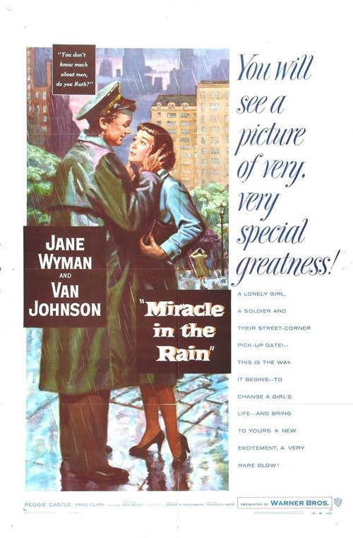 Обложка (Постер) Чудо в дождь / Miracle in the Rain (1956) SATRip
