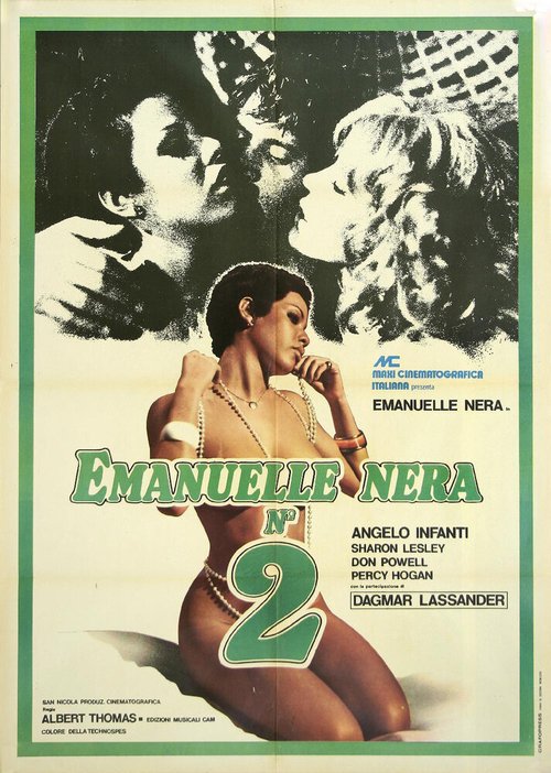 Обложка (Постер) Чёрная Эмануэль 2 / Emanuelle nera n° 2 (1976) SATRip