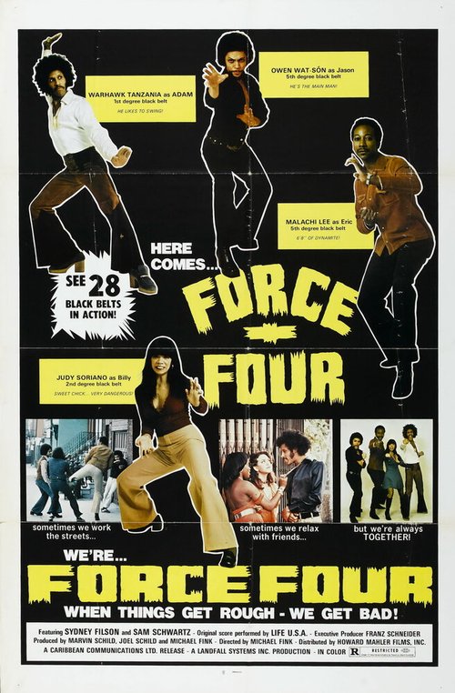 Обложка (Постер) Чёрная группа / Black Force (1975) SATRip Обложка (Постер) Чёрная группа / Black Force (1975) SATRip