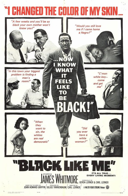 Обложка (Постер) Чёрный как я / Black Like Me (1964) SATRip Обложка (Постер) Чёрный как я / Black Like Me (1964) SATRip