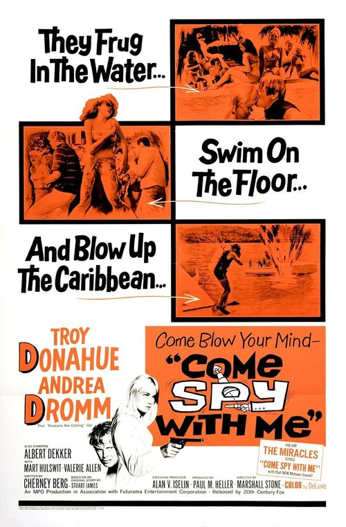Обложка (Постер) Come Spy with Me (1967) SATRip Обложка (Постер) Come Spy with Me (1967) SATRip