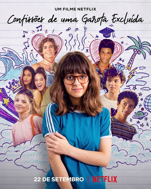 Обложка (Постер) Confissões de uma Garota Excluída (2021) HDRip Обложка (Постер) Confissões de uma Garota Excluída (2021) HDRip