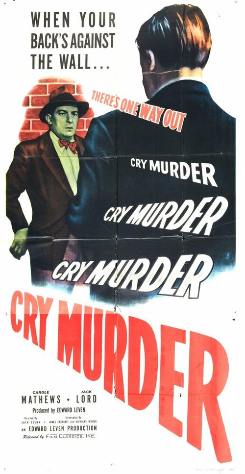 Обложка (Постер) Cry Murder (1950) SATRip