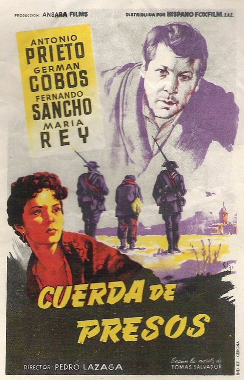 Обложка (Постер) Cuerda de presos (1956) SATRip