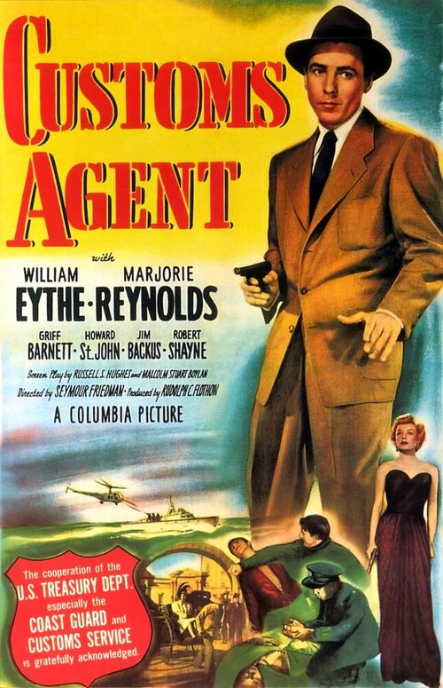 Обложка (Постер) Customs Agent (1950) SATRip Обложка (Постер) Customs Agent (1950) SATRip