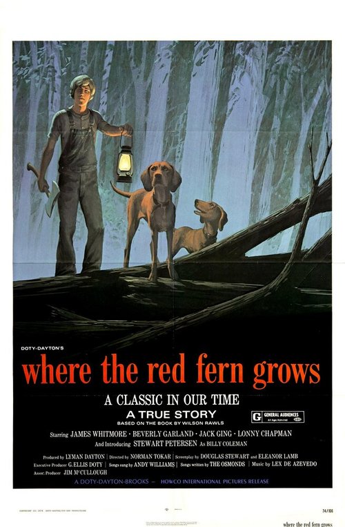 Обложка (Постер) Цветок красного папоротника / Where the Red Fern Grows (1974) SATRip Обложка (Постер) Цветок красного папоротника / Where the Red Fern Grows (1974) SATRip
