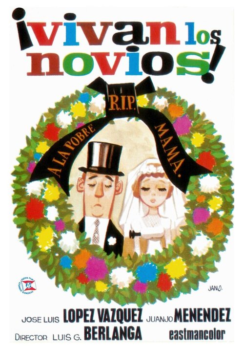 Обложка (Постер) Да здравствуют жених и невеста! / ¡Vivan los novios! (1970) SATRip Обложка (Постер) Да здравствуют жених и невеста! / ¡Vivan los novios! (1970) SATRip