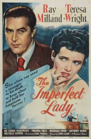Обложка (Постер) Дама, далекая от совершенства / The Imperfect Lady (1946) SATRip Обложка (Постер) Дама, далекая от совершенства / The Imperfect Lady (1946) SATRip